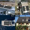 100W Watt Wohnmobil Solarmodul Set Solarpanel Solaranlage Produktbild-Vorschau 6