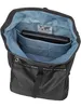 The inside of a black backpack is shown, with a laptop placed inside a compartment. Anteprima dell’immagine prodotto