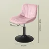 VASAGLE Schminkstuhl, Stizhocker, 65,5-77,5 cm Produktbild-Vorschau 3