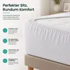 Matratzenschoner 180x200 cm – Wasserdicht, Leise, Waschbar Produktbild-Vorschau 2