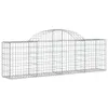 vidaXL Gabionen mit Hochbogen 20 Stk. 200x30x60/80 cm Produktbild-Vorschau 3