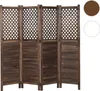 Paraván Shabby vintage A84 - 170 x 161 cm - Hnědá Náhled obrázku produktu 7