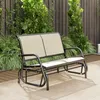 Outsunny Schaukelstuhl Gartenschaukel Gartenbank Sitzbank Produktbild-Vorschau 8