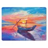 MuchoWow® Mauspad Mousepad Malerei - Boot - Ölfarbe - Produktbild-Vorschau 1