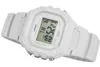 A white Casio digital watch is shown against a white background. Anteprima dell’immagine prodotto