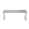 Kukoo Gastronomie Table de travail et étagère - inox 150 cm Voir les images du produit 7
