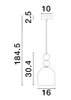 Nova Luce Pendelleuchte MURANO Produktbild-Vorschau 6