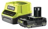 RYOBI Li-Ion Akku ONE+ 2,0Ah + Ladegerät Produktbild-Vorschau 2