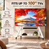 Soporte de TV WISFOR, altura ajustable, base para TV con Vista previa de la imagen del producto 2