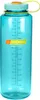 A close-up studio shot of a blue Nalgene water bottle. Voir les images du produit