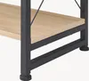 Standregal ‘Skørping’ mit 4 Ablagen Metallgestell 125 x 65 Produktbild-Vorschau 10