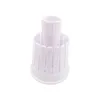 A white plastic kitchen tool for cutting fruits and vegetables. Voir les images du produit
