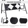 Outsunny Hollywoodschaukel Polyrattan Schaukel Schaukelbank Produktbild-Vorschau 5