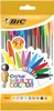 BIC Cristal, Clip, Stick-Kugelschreiber, Schwarz, Blau, Produktbild-Vorschau 2