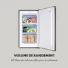 Klarstein Mini Congelateur Armoire, Petit Congélateur pour Voir les images du produit 3