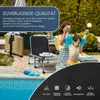 Sonnenliege klappbar – Leichte Gartenliege aus Aluminium Produktbild-Vorschau 6