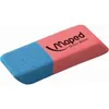 A product shot of a dual-colored eraser. Produktbild-Vorschau