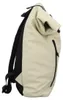Beiger Rucksack BKR-113 aus Kunstleder mit Rolltop und Produktbild-Vorschau 5