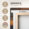 Wanddeko 60x40 cm - Tiere - Natur - Leopard - Produktbild-Vorschau 3