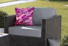MuchoWow® Outdoor Kissen - Abstrakter Hintergrund mit lila Produktbild-Vorschau 5