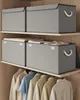 SONGMICS úložné boxy se víkem, skládací, sada 3 kusů, 50 x Náhled obrázku produktu 5