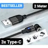 360°&180°Rotation, Magnetische LED Ladekabel, Datenkabel, Produktbild-Vorschau 6