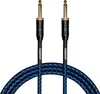 Cascha Professional Line Guitar Cable Tweed Blue 3 m Rovný Náhľad obrázku produktu 1