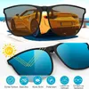 GKA Sonnenbrille Aufsatz Clip on echt polarisiert blau Produktbild-Vorschau 2