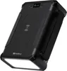 A black Sandberg Survivor Powerbank 8in1 96000 is shown against a white background. Produktbild-Vorschau