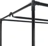 vidaXL Šatníková skriňa čierna 75×50×160 cm Náhľad obrázku produktu 5