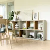 Topeshop MALAX 2X4 BIEL Bücherregal für Wohnzimmer Produktbild-Vorschau 3