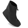 A black waterproof overshoe is shown against a white background. Produktbild-Vorschau