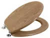 Aqualine WC-Sitz, Eiche Produktbild-Vorschau 1