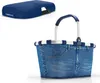 reisenthel SET carrybag Einkaufskorb Korb jeans BK4063 + Produktbild-Vorschau 1