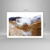 Poster - Poster ohne Rahmen - Berge Wolken Landschaft - Produktbild-Vorschau 4