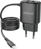 Dudao 2x USB Ladegerät mit Lightning Kabel schwarz KP14090 Produktbild-Vorschau 1