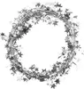 Oblique Unique Folien Girlande Stern Lametta Hängedeko Produktbild-Vorschau 1