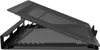 A black laptop stand is shown from a side angle against a white background. Anteprima dell’immagine prodotto