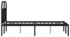 vidaXL Bedframe met hoofdeinde, zwart metaal, 120x200 cm Productafbeelding-voorbeeld 5