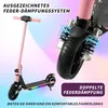 Elektroscooter Kinder 130W Motor 14Km/h Elektroroller Produktbild-Vorschau 6