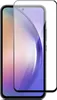 A screen protector is shown laid over a smartphone. Produktbild-Vorschau