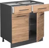 Küchenunterschrank Vicco Fame-Line Goldkraft Eiche 80 cm Produktbild-Vorschau 5