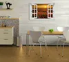 Wallario Premium Glasbild mit Fensterrahmen, freischwebende Produktbild-Vorschau 2