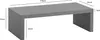 FineBuy Couchtisch 110x55x35 cm Grau Sofatisch Zeitlos Produktbild-Vorschau 3