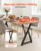 VEVOR - Lot de 2 patins de table 472 x 740 mm, piètement en Voir les images du produit 2
