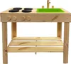 Kinder Matschküche mit Kochfeld und Spüle - ca. 72x72x40,7 Produktbild-Vorschau 1