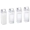 4x Kunststoff Milchflasche 500 ml Transparent Produktbild-Vorschau 1