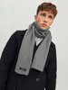 A man wearing a scarf and coat. Anteprima dell’immagine prodotto