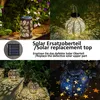 6 Stück Solarleuchten Ersatz Top Solarpanel Latern mit LED Produktbild-Vorschau 7
