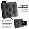 Sitzkissen Stuhlkissen Indoor & Outdoor 2er Set 42x42 cm - Produktbild-Vorschau 3